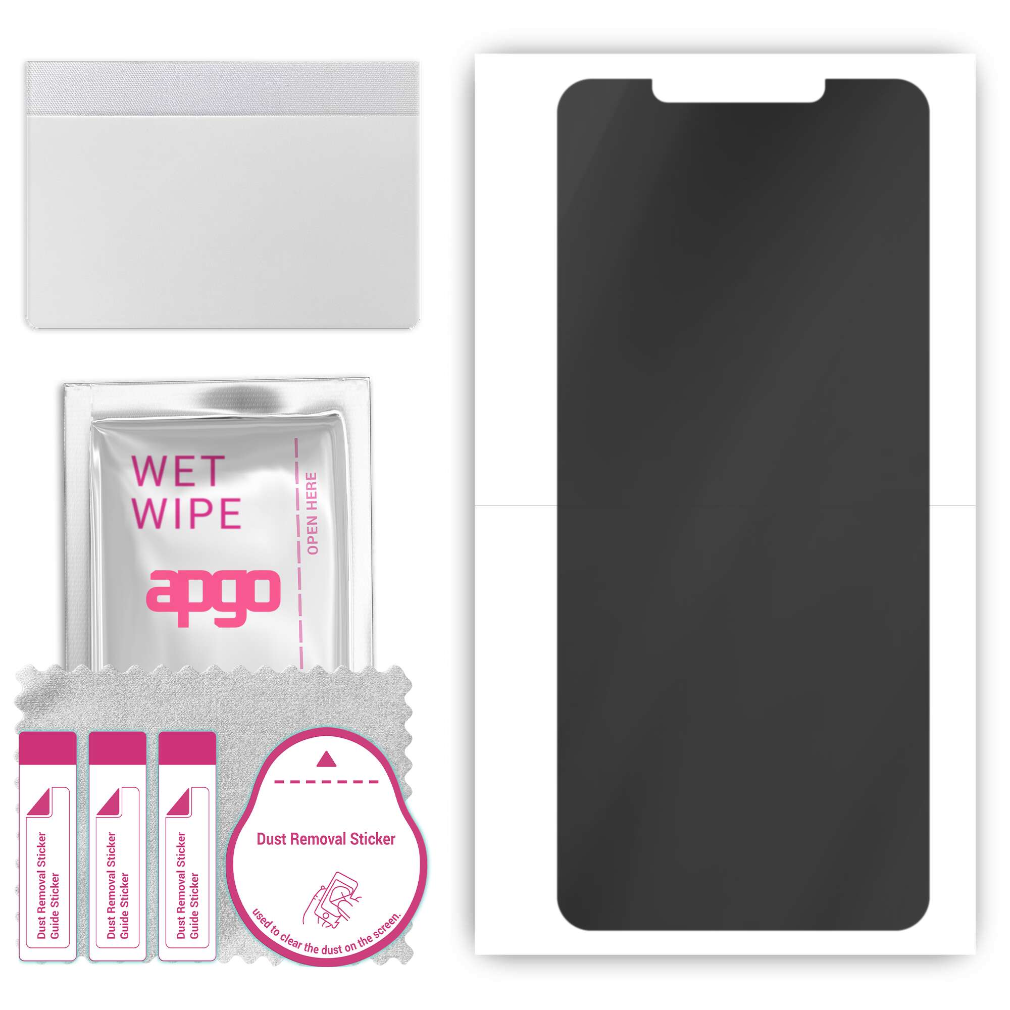 apgo Hydrogel Privacy Matte Displayschutzfolie für Blackview BV 9600 Pro, Anti-Spionage, Hydrogel-Folie, flexibel, weiches TPU mit Positionierungsschicht, einfache Installation