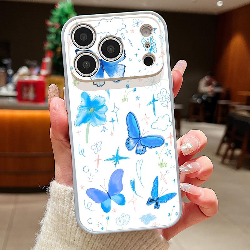 Ölgemälde Blumenhülle Für iPhone 17 Pro Max Hybrid TPU+PC Magnetisch Für Magsafe Mattes Cover Für iPhone 16 Pro Max 15 14 13 iPhone 16 grau