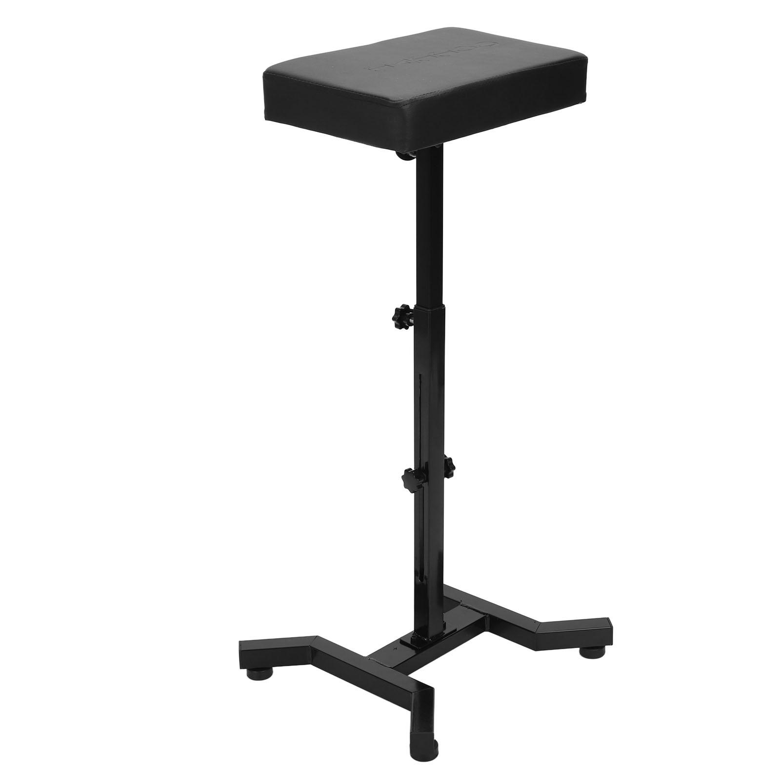 Tattoo Armlehne Stehen Stabile Basis Höhe Einstellen PU Panel Tattoo Arm Bein Rest Pad