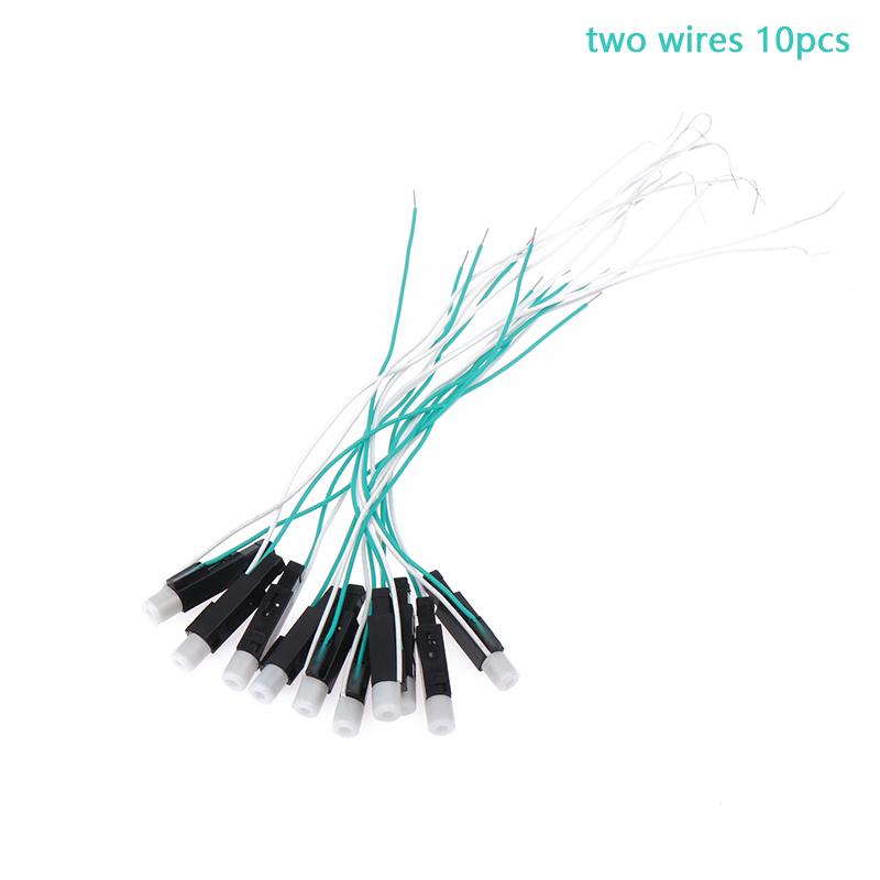 10 Stück piezoelektrischer Feuerdraht, Kupferkappe, elektronischer Zünder, Spray, Feuerzeug, Herd, Ersatzteile, piezoelektrisches Zubehör two wires