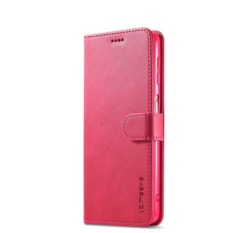 Fall Für Samsung Galaxy A04S Fall Leder Vintage Telefon Fall Auf Samsung A04 Fall Flip Magnetische Brieftasche Abdeckung Für Samsung A 04 04S Galaxy A04 rose rot