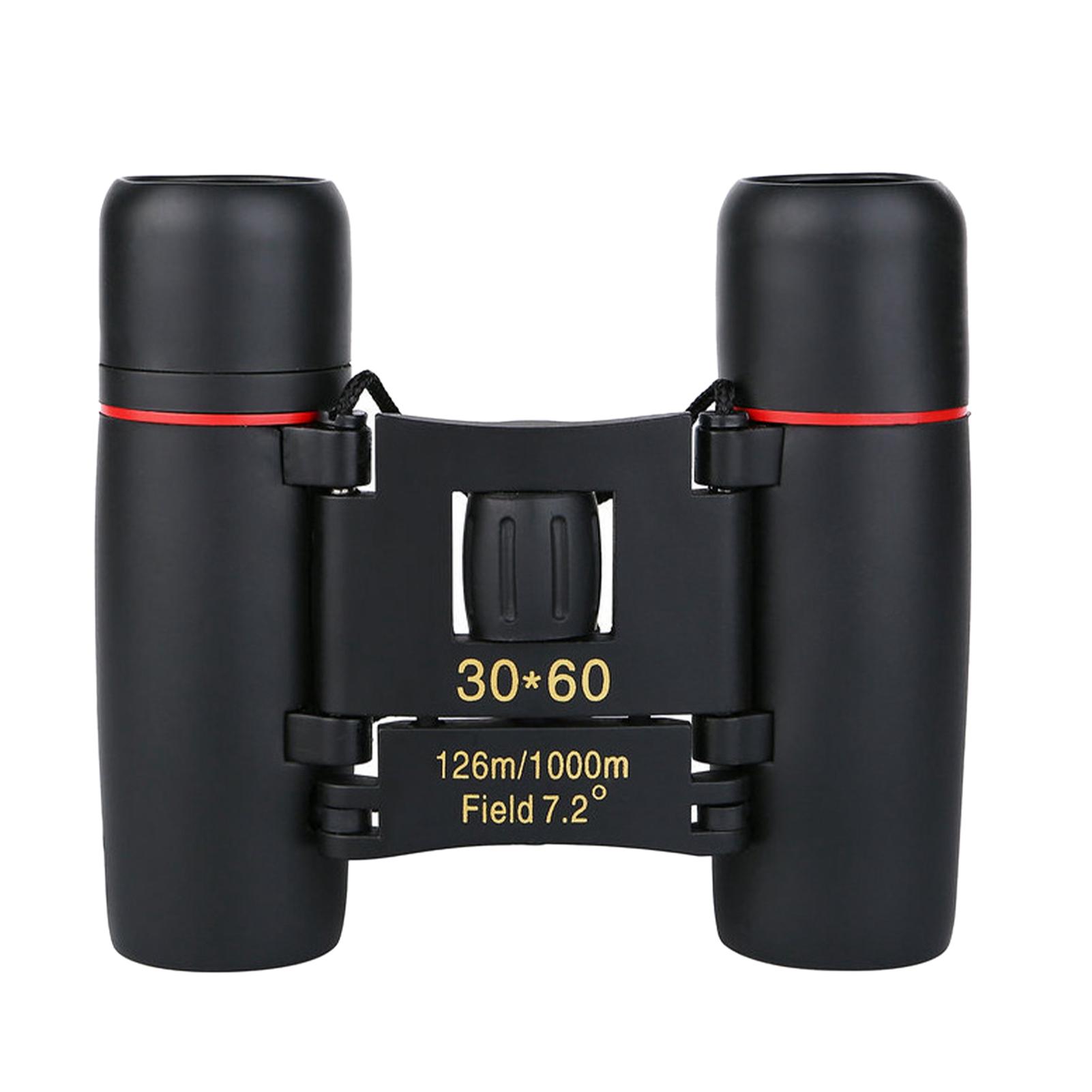 Mini Fernglas 30x60 Hohe Auflösung Weites Sichtfeld Tragbar Schwaches Licht Nachtsicht Fernglas