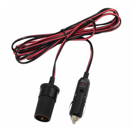 100W 12/24V Auto Zigarette Zigarettenanzünder Verlängerungskabel Buchse Blei Kabel Adapter