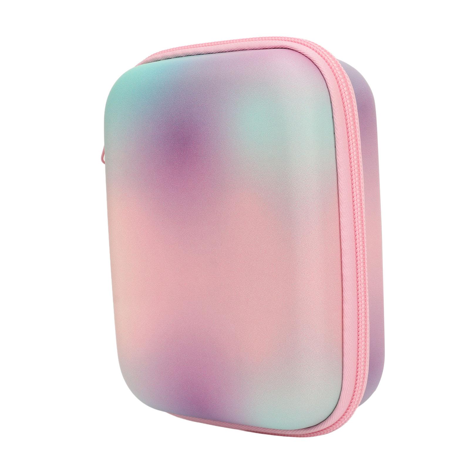 Sofortbildkamera Hartschalenetui mit Glattem Reißverschluss EVA Wasserdicht Universelles Sofortbildkamera Trageetui