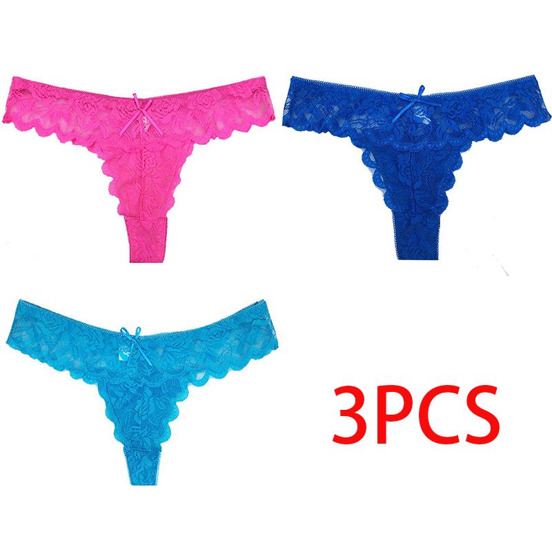 Ultradünner Tanga, transparent, sexy Höschen, Unterwäsche, Damen-Baumwollspitze, Tanga-Slip, Damen-Dessous XL grau