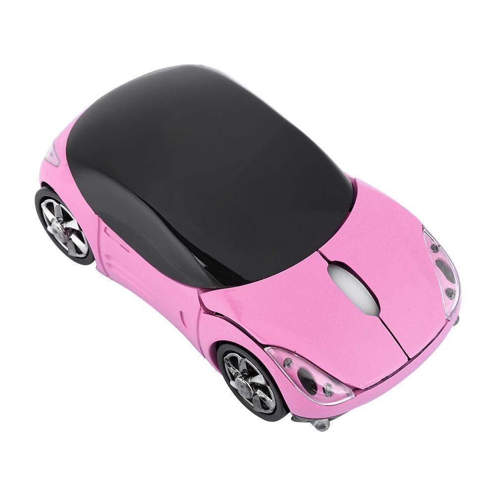 Optische Maus, 1600DPI mobile Maus, kabellose Maus, kabellose Computermaus, für rosa