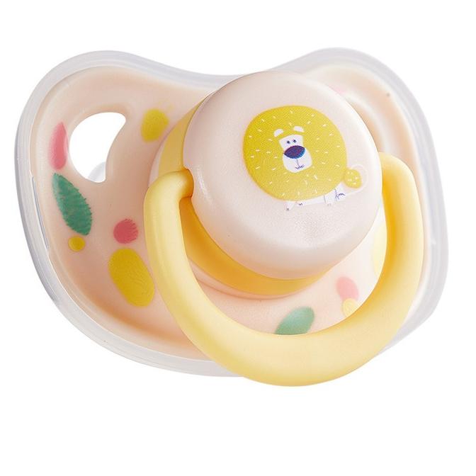 1 Stück Silikon-Schnuller für Haustiere, beruhigender Schnuller für Haustiere, Kauspielzeug, Silikonzubehör in Lebensmittelqualität rosa