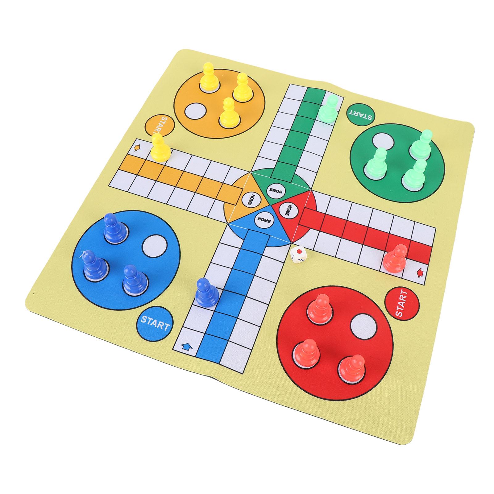 Faltbares Fliegendes Schach Brettspiel 35cm Tragbar Freundschaft Fördern Klassisches Strategiespiel Set für