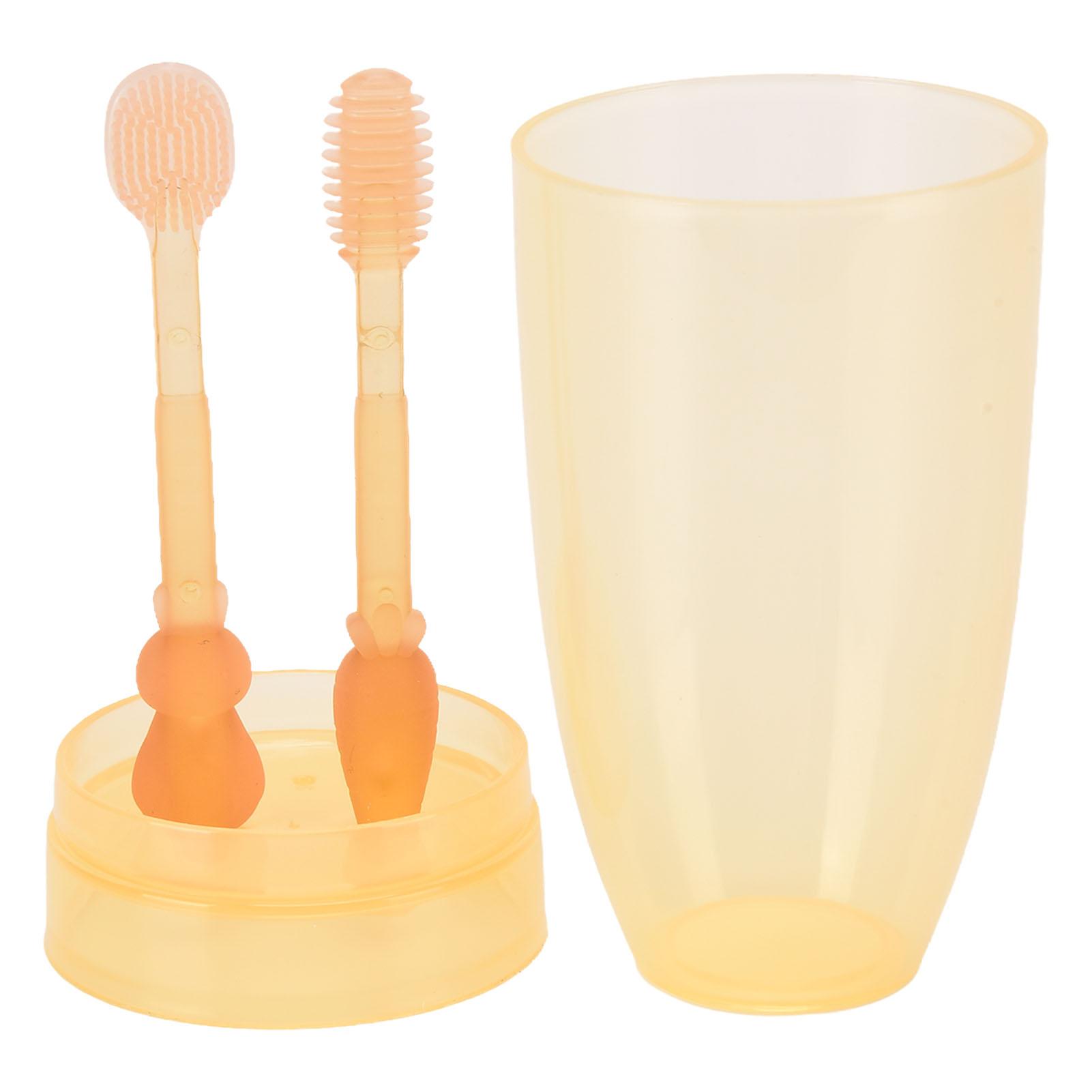 Kleinkind Zahnbürste Baby Kleinkind Silikon Weiche Zahnbürste Zunge Beschichtung Gum Bürsten Artefakt