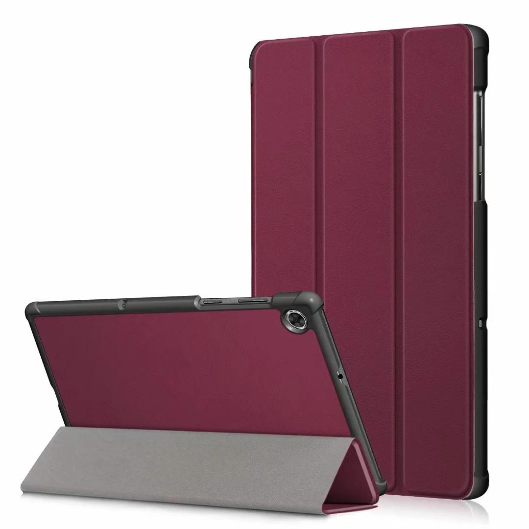 Hülle für Lenovo Tab M10 HD 10,1 TB-X306X TB-X605F TB-X505F Tablet-Abdeckung für Lenovo Tab M10 FHD Plus TB-X606F 10,3 Zoll + Fim + Stift M10 HD Gen 2 TB-X306 scheune, die rote