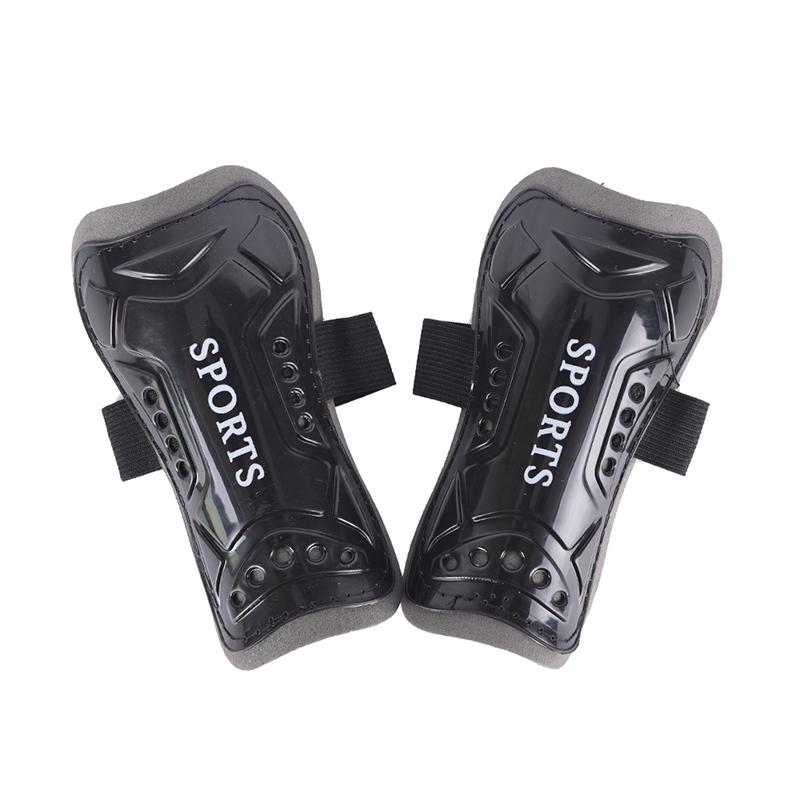 1 paar Kinder Fußball Bein Schutz Bord Fußball Protector Sport Bein Schutz schwarz