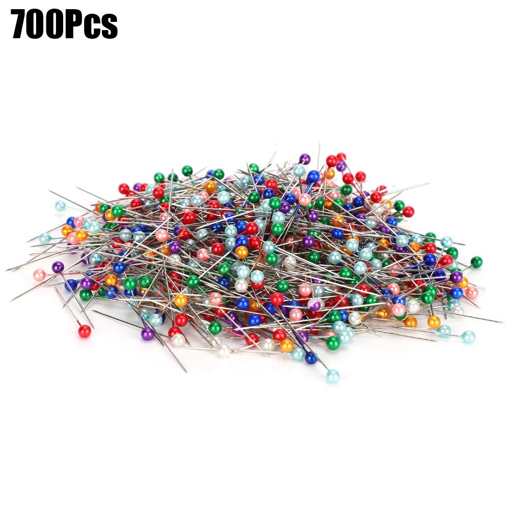 700 Stücke Farbe Nähen Perlennadel Rundkopfnadel Nähmaschine Positionierung Nadel Corsage Pin