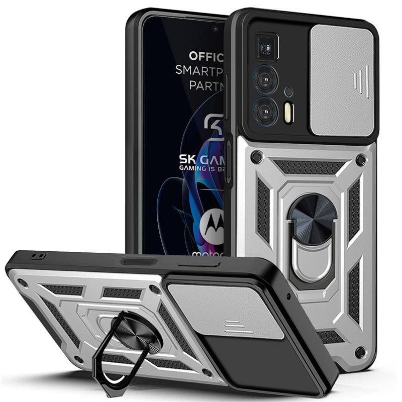 Für Motorola Edge 20 Pro Hülle Schiebekamera Armor Handyhüllen Für Moto Edge20 Lite Edges Magnetischer Halter Ständer Abdeckung Fundas For Moto Edges