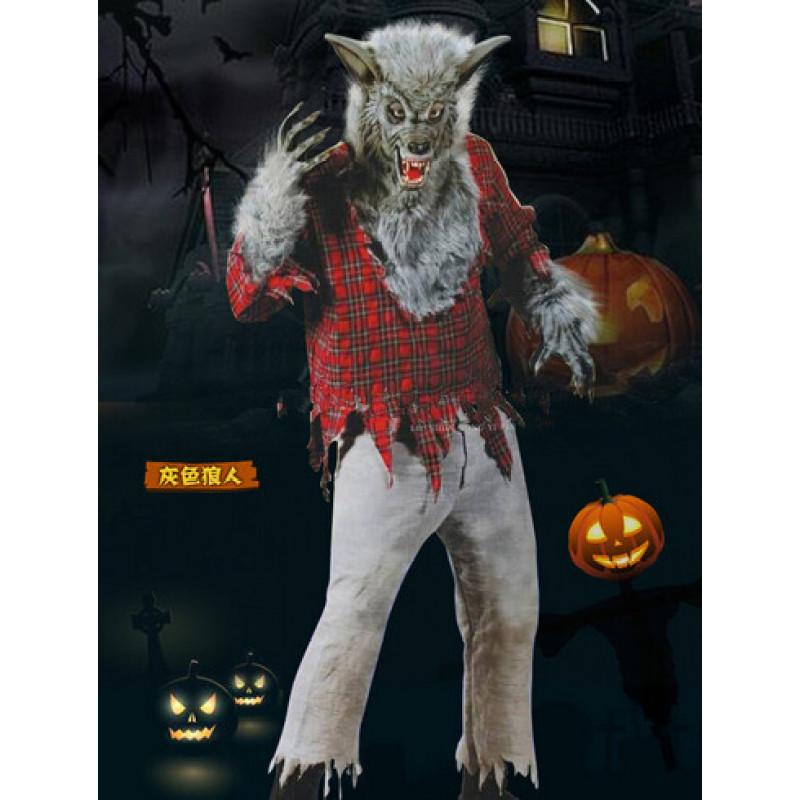 Party Cosplay Kostüm Werwolf Kostüm Wolf Kostüm Böser Wolf Kostüm Zombie Kostüm One Size