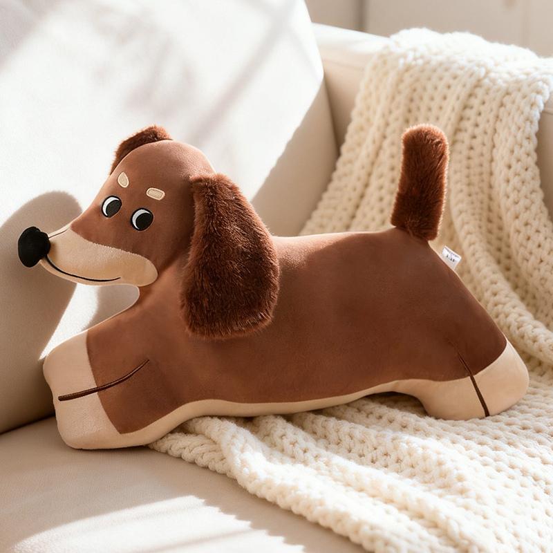 52cm Niedliche Mollige Dackel Puppen Kissen Weiche Kuscheltiere Langer Schnauzer Hund Plüschtiere Für Mädchen Geschenke Heimdeko 52cm