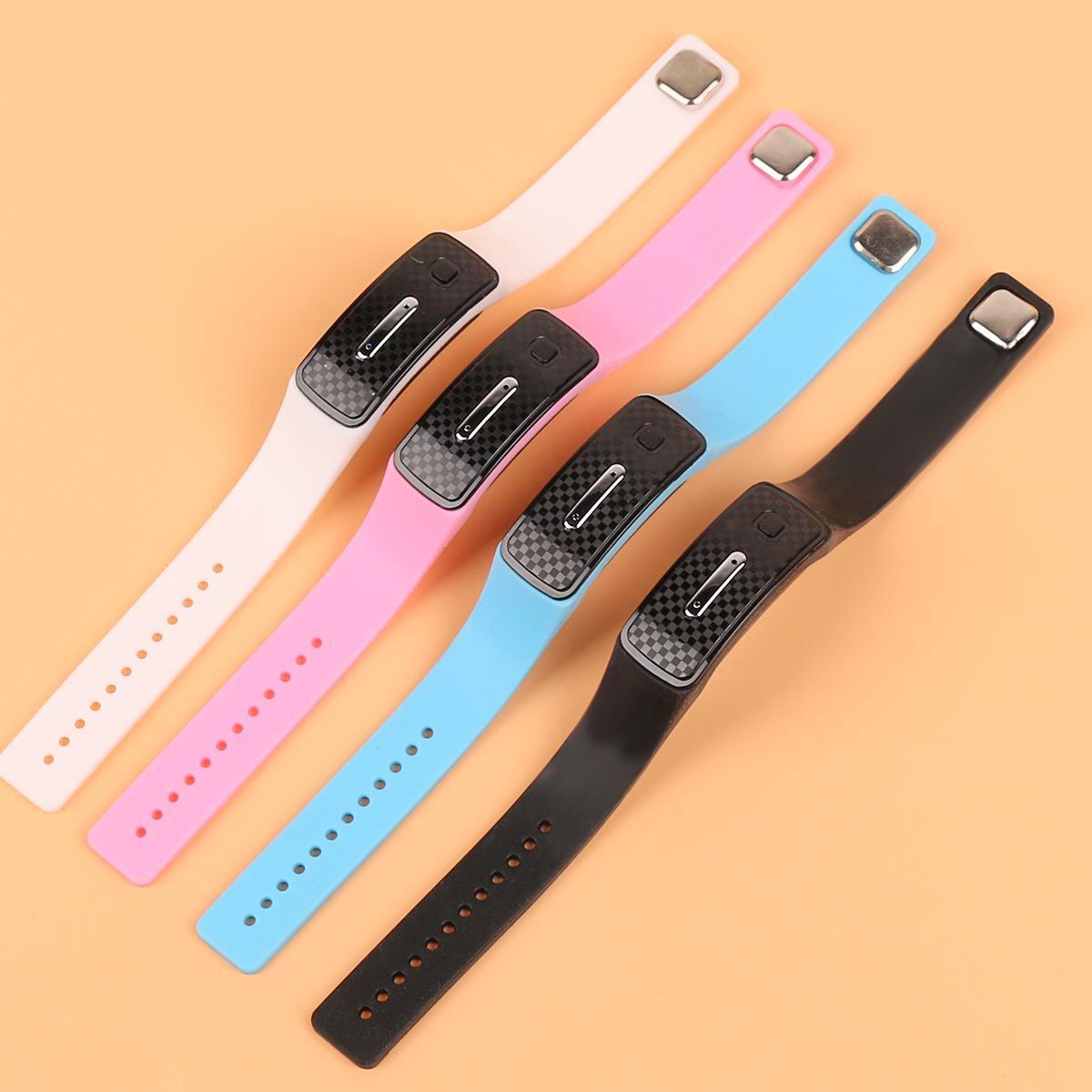 Ultraschall-Armband, Anti-Mücken-Armband, Outdoor-Schädlings-Insekten-Bugs-Mückenschutz-Armband blau