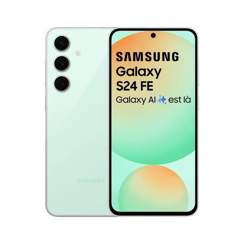 Samsung Galaxy S24 FE 5G 8GB RAM/128GB Smartphone SIM+eSIM Graphit 8+128GB grün