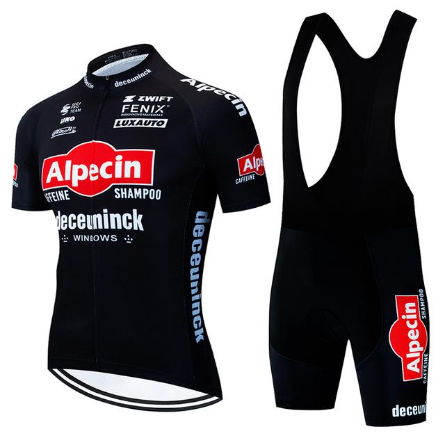 2023 sommer ALPECIN Radfahren Jersey Set männer Radfahren Kleidung MTB Fahrrad Kleidung Uniform Maillot Ropa Ciclismo Radfahren Fahrrad Anzug XXXL himmelblaue