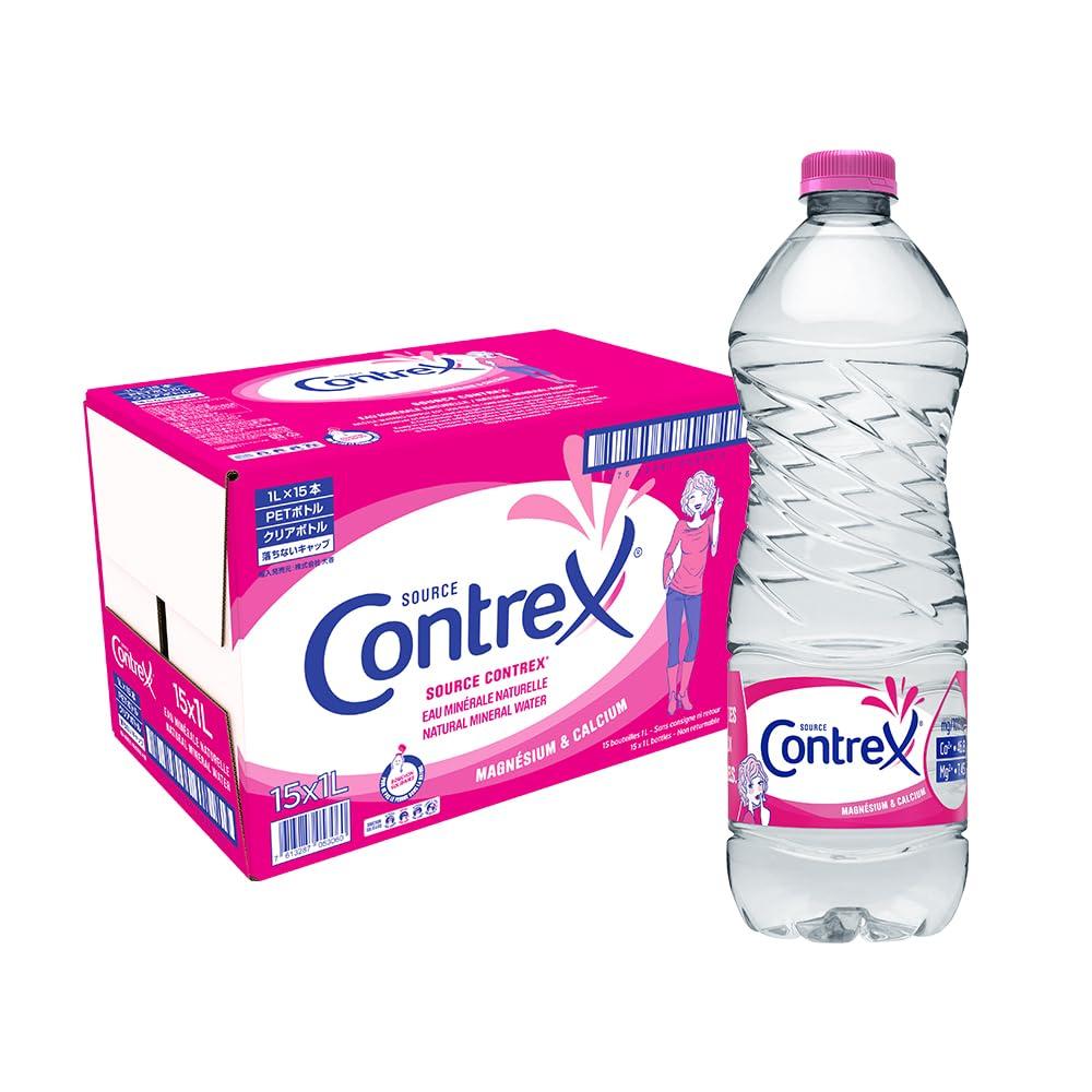 Contrex x 15 Flaschen 1,0L [Offizieller Import]