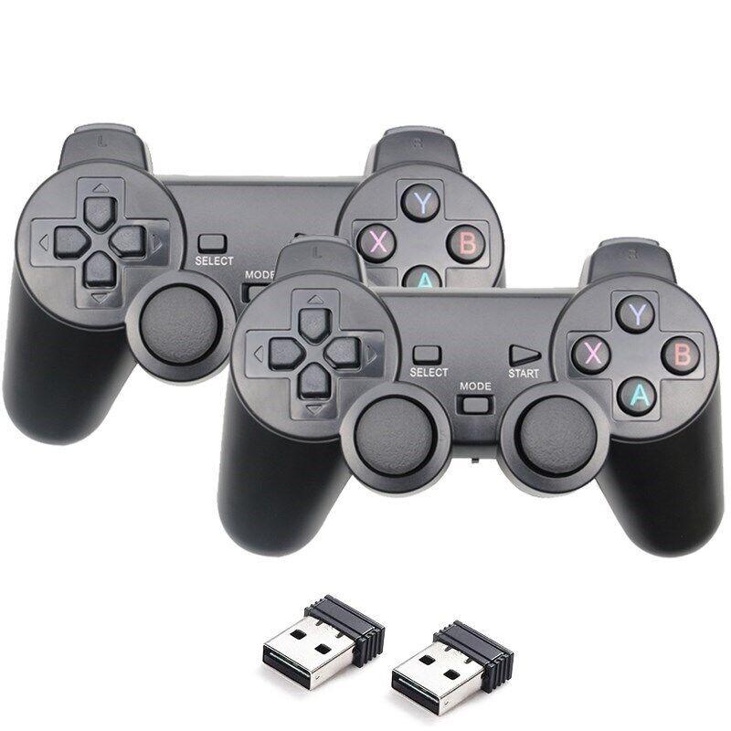 2,4 GHz Wireless Gamepad Joystick Game-Controller für PC PS3 Android Phone TV Box 15.6*8.9*5.1cm schwarz