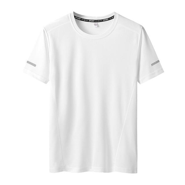 T Shirt Männer Plus Größe Männer T Shirts 6 XL 7XL 8XL 9XL große Größe schwarz weiß Basic Sommer T-Shirts Übergröße Hip Hop 9XL weiß