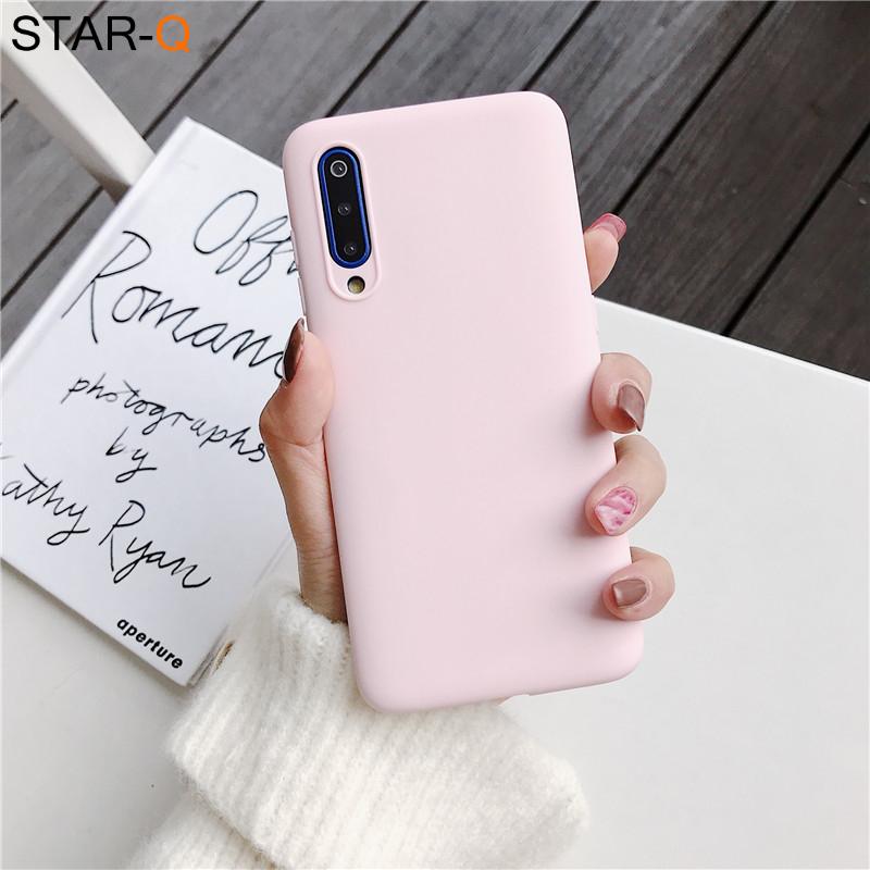 Candy Color Silikon Handyhülle für Samsung Galaxy A50 A70 A30 A40 A20 A10 Galaxi A51 A71 A20e M30s A7 2018 Matte Soft Tpu Hüllen a50 (a30s a50s) hellrosa
