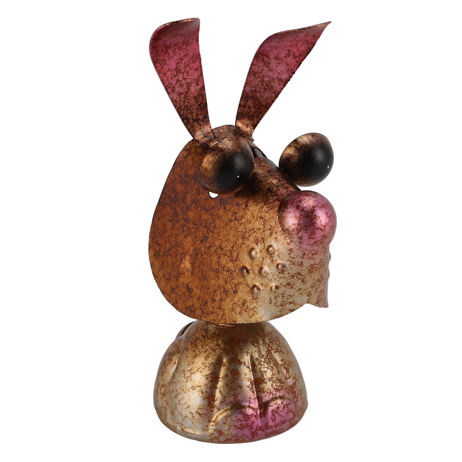 Niedlicher Hasen Brillenhalter Eisenkunst Cartoon Tier Brillen Organizer Ausstellungsständer Schreibtischdekoration