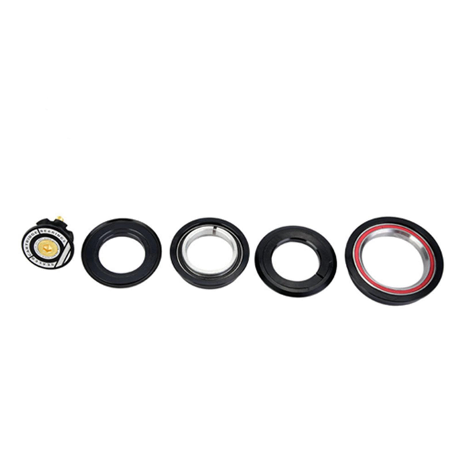 4456ST Mountainbike Rennrad Verjüngt Gerade Rohr Gabel Headset 44mm 56mm CNC AL6061 T6