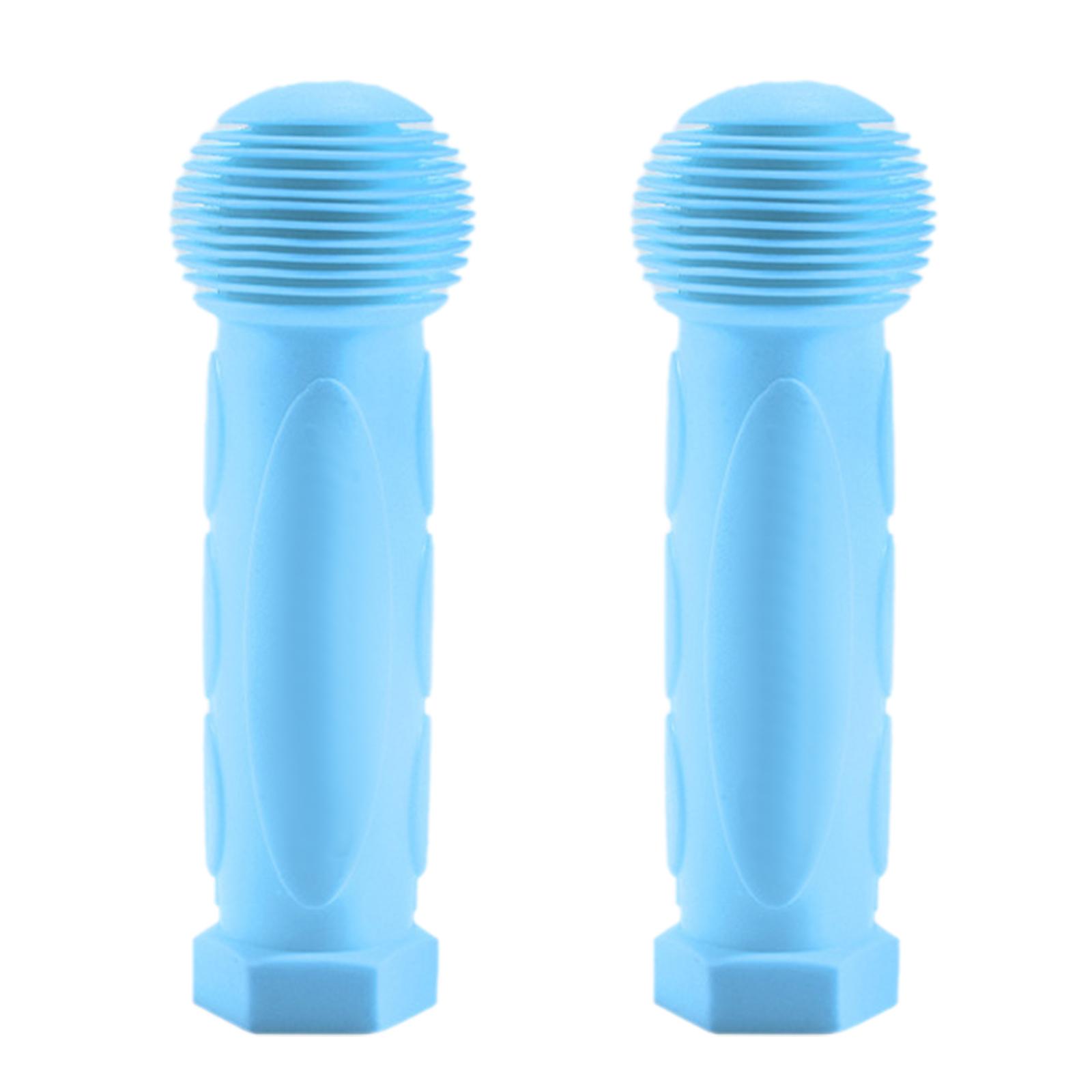 Kinder-Scooter-Griffe, Ersatz-Lenker für 3/4-Räder, Kinder-Tretroller, Fahrrad, Schaukelauto, Schubkarre, 2er-Pack B himmelblaue