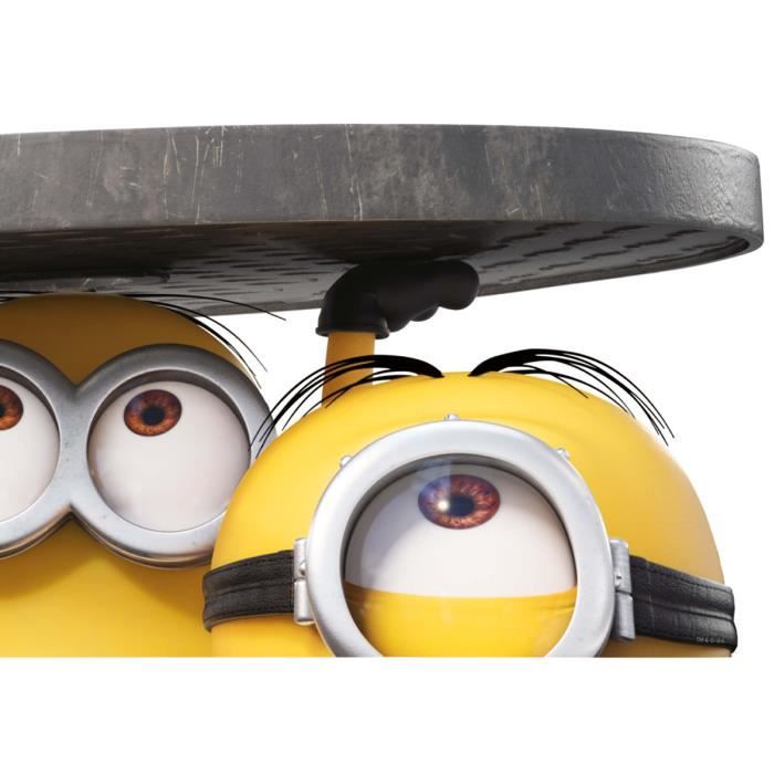 Aufkleber - Universal - Die Minions - Kanaldeckel-Thema - Maße B78 x H38 cm - Wiederpositionierbar