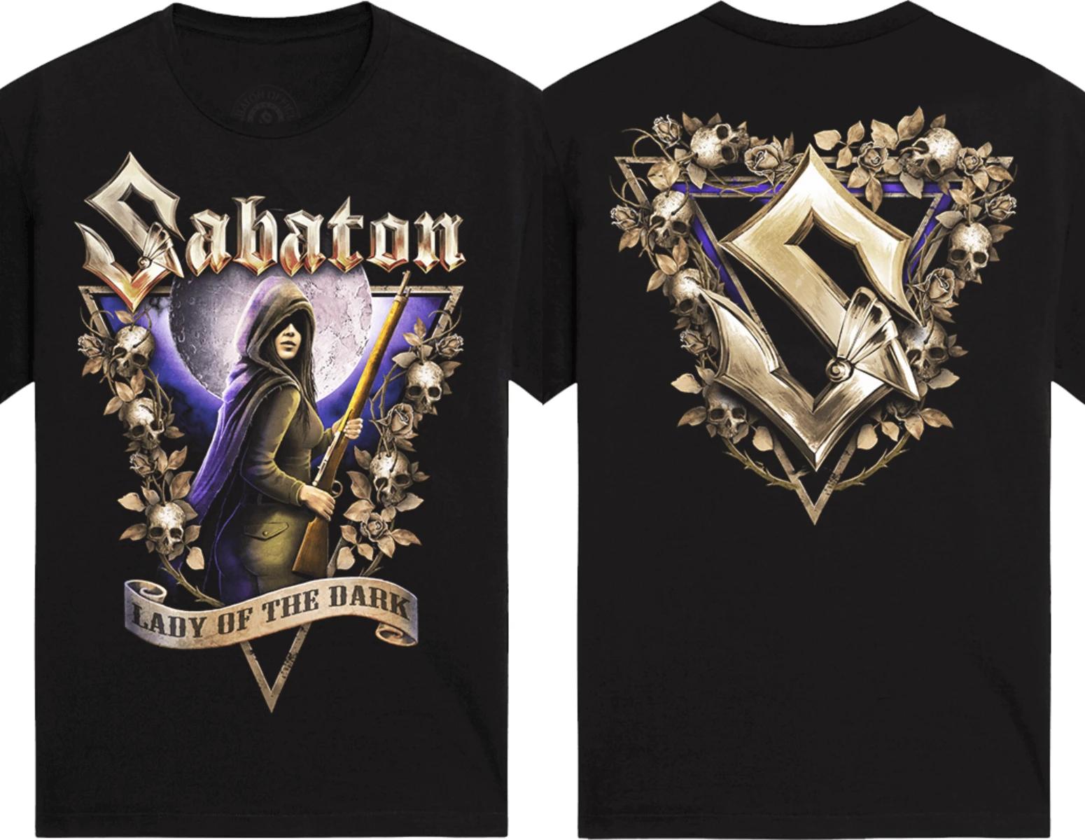 Sabaton Fleet Kriegsmarine Album T-Shirts Metal Rock Band Fan Druck T-Shirts Schwer Übergröße Damen Herren Hip Hop Street Harajuku Oberteile 3XL gray
