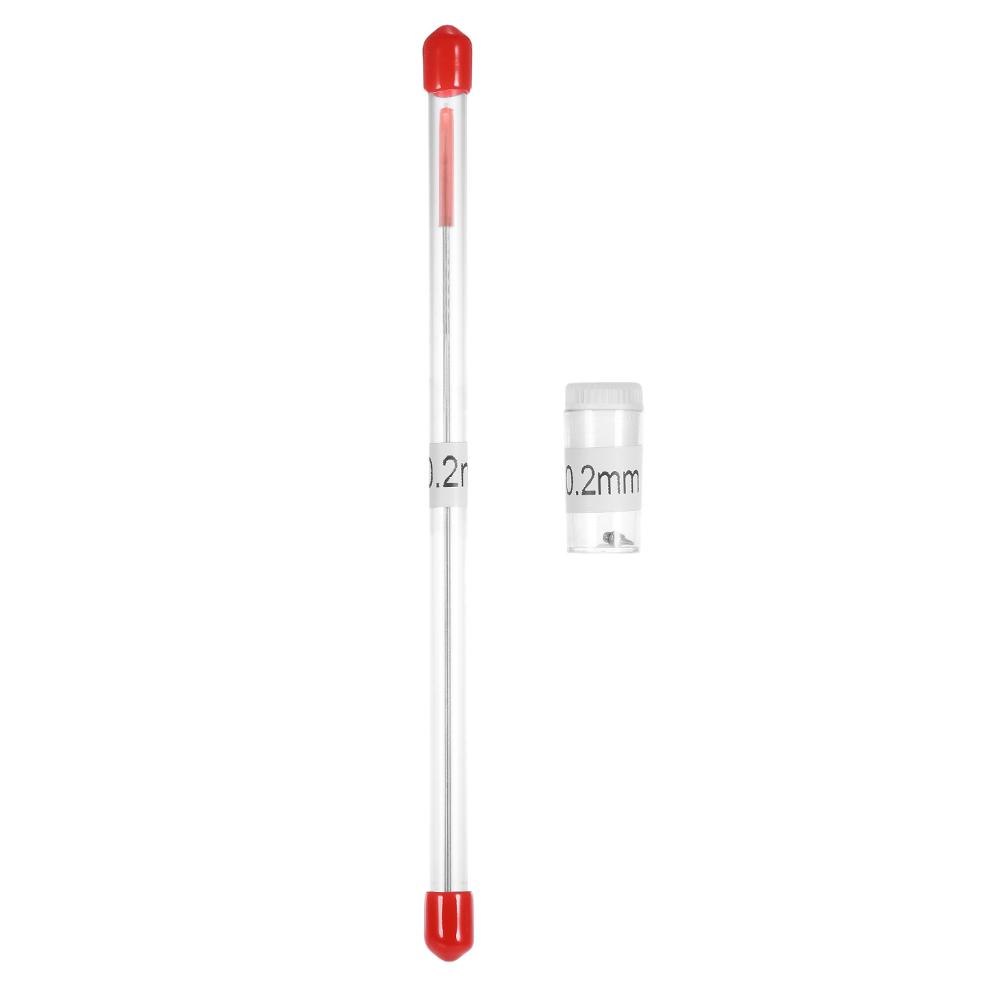 0,2 mm Airbrush-Düse und Nadel-Ersatz für Airbrush-Sprühpistolen-Modell, das Farbe sprüht 0.2mm