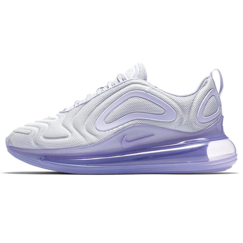 Nike Air Max 720 Pure Platinum Oxygen Purple Damen Sneaker Freizeitschuhe AR9293-009 38.5