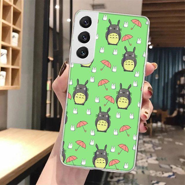 Totoro Studio Ghibli Anime Soft Phone Case für Samsung Galaxy S23 S22 Ultra S21 Plus S20 Fe S10 Lite S9 S8 + S10e S7 Edge Patter Galaxy S10 Lite 2020