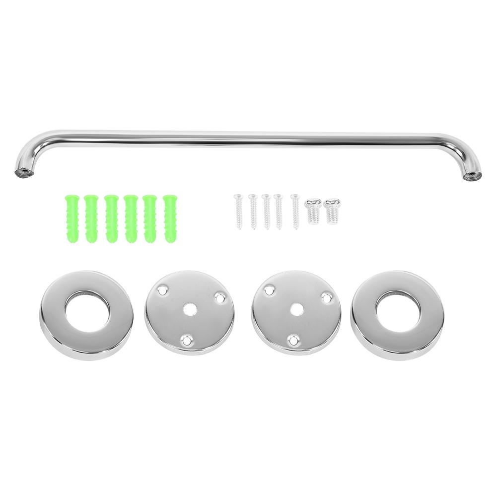 60 cm Verdicken Edelstahl Bad Badewanne Haltegriff Sicherheit Handlauf für Bad Dusche Toilette weiß