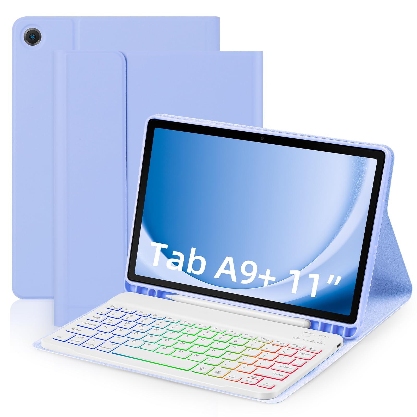 Für Samsung Galaxy A9 Plus 5G Tastatur Tablet Fall Verwandeln Sie Ihr Tablet in einen Laptop mit