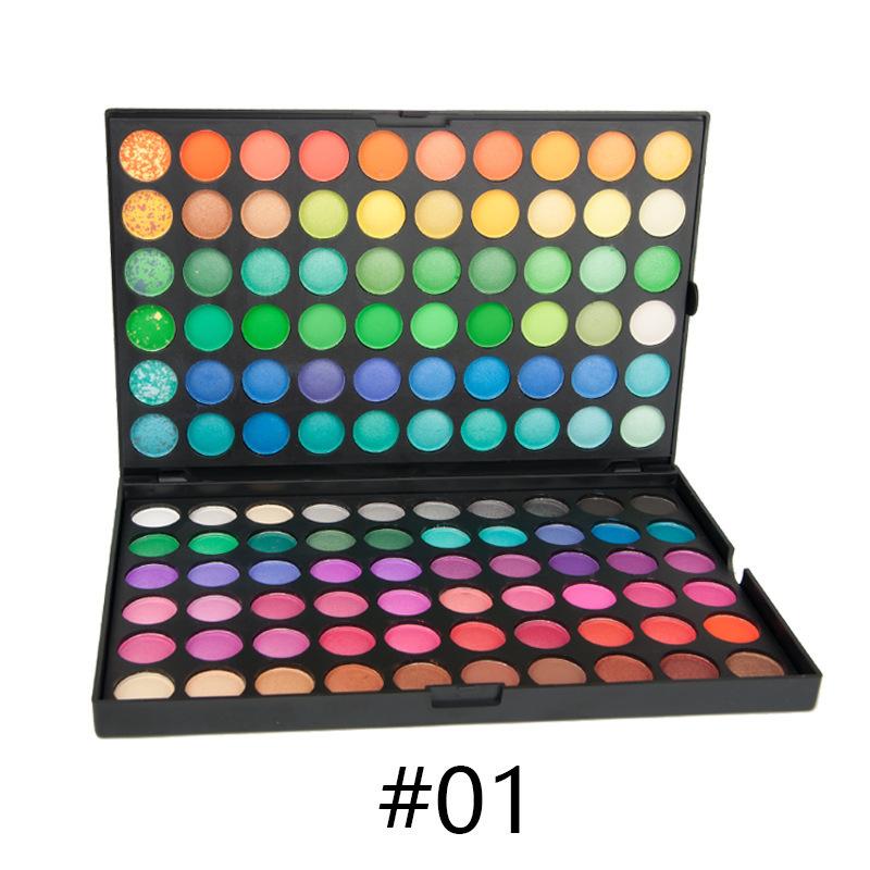 120 Farben Mode Lidschatten-Palette Kosmetik Augen-Make-up-Tool Make-up Lidschatten-Palette #1