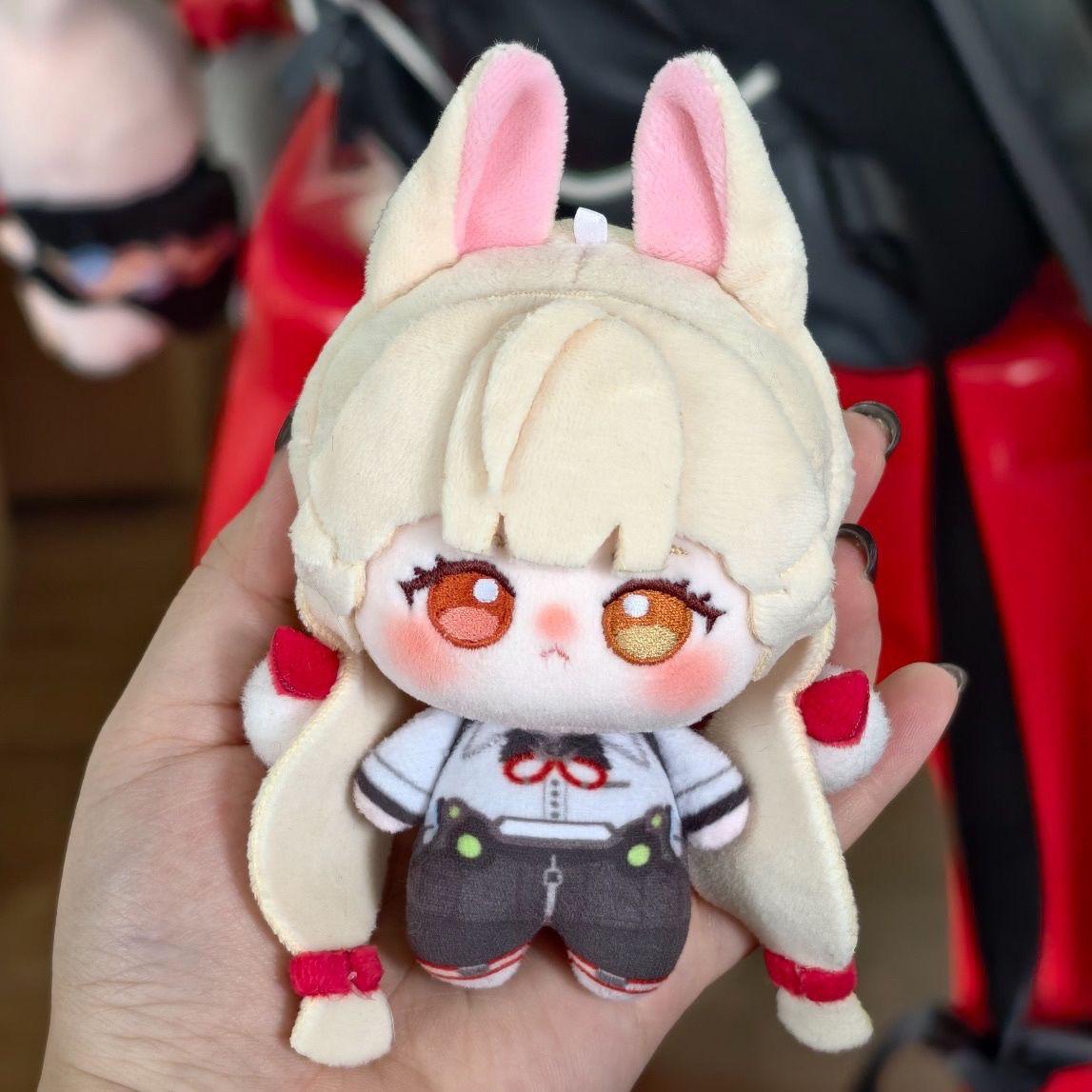 Anime Zenless Zone Zero Alice Thymefield Plüschtier Anime Plüschtier Stofftiere Puppe Rucksackanhänger Anhänger Feiertags-Weihnachtsgeschenke