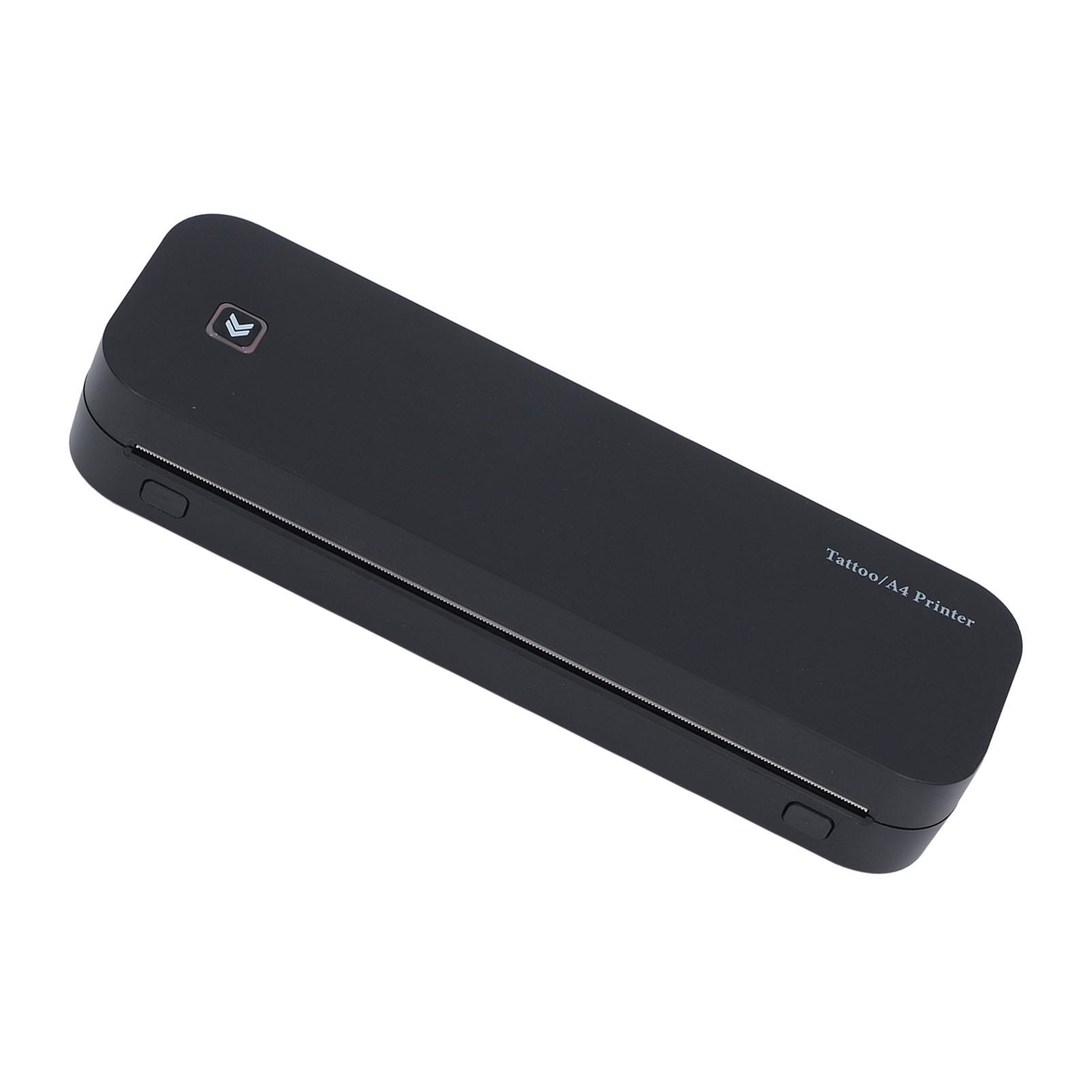 Kleines Tattoo-Drucker-Set, Mini-Thermo-Tattoo-Drucker-Set, tragbar, 2600 mAh, kabelloses Tattoo-Drucker-Set mit