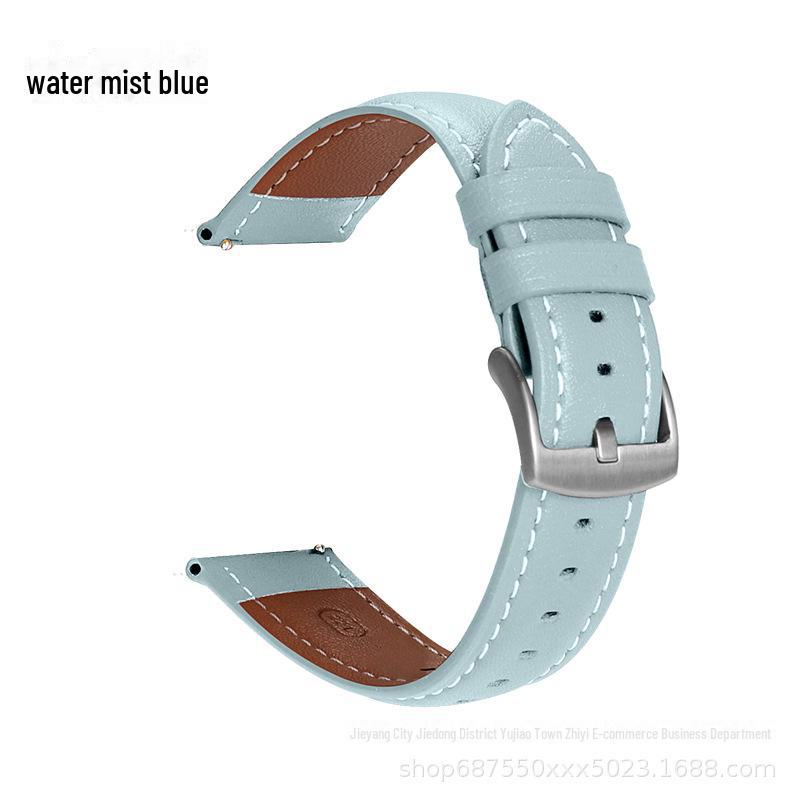 Echtlederarmband für Huawei GT2/GT3/GT4, Samsung S1, Apple – Smartwatch-Dornschließe Huawei/Samsung interface [22mm]