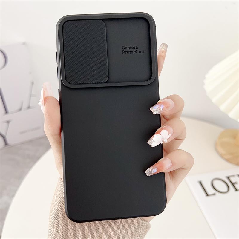 Schiebekamera Candy Color Hülle für Samsung Galaxy S24 S23 S22 S21 S20 FE Plus Ultra A13 A23 A33 A53 A73 A32 A42 A52 A72 5G Cover For Galaxy S22 Plus