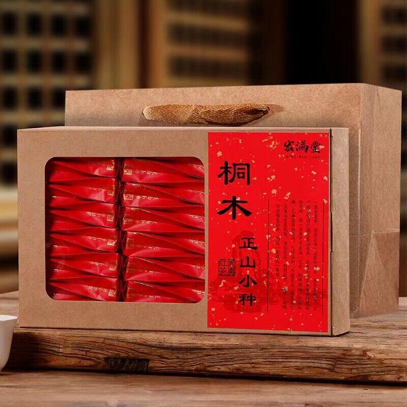 250g Lapsang Souchong Schwarzer Tee Jin Jun Mei Oolong Tee Loseblatt Wuyi Roter Tee Lapsang Souchong