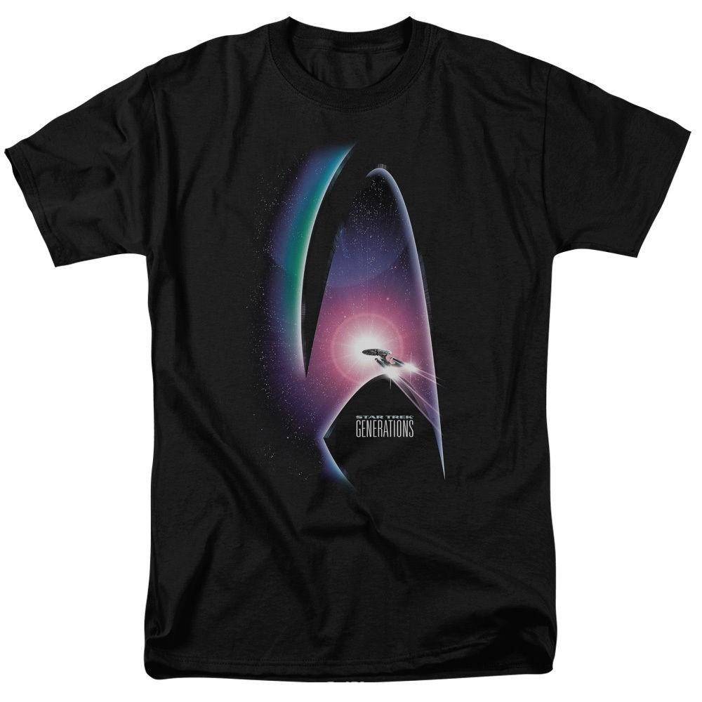 Star Trek Generationen TV-Show T-Shirt Größen S-4XL NEU L