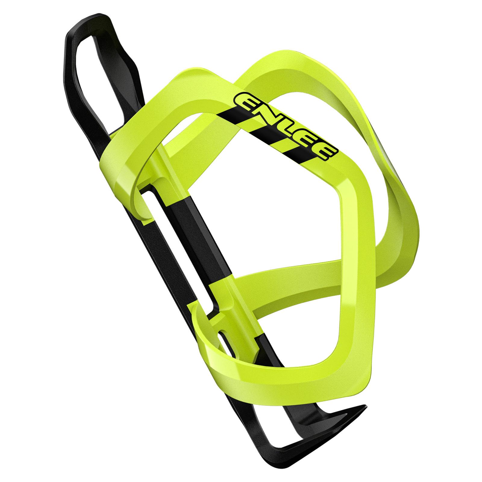 ENLEE Fahrrad Links und Rechts Flaschenhalter, Rennrad Mountainbike Universal Flaschenhalter, Fahrausrüstung gelbe neonfarbe