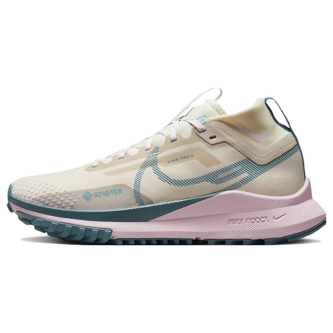 Nike React Pegasus Trail 4 GORE-TEX Sanddrift Pearl Pink Damen Sneaker Creme Kokosmilch Mineral-Teal DJ7929-100 35.5