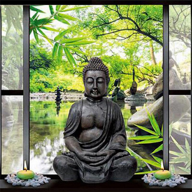 Volle 5D Diy Diamant Malerei Buddha Statue Diamant Stickerei Kreuz Stich Home Decor Handgemachtes Geschenk 25x25cm