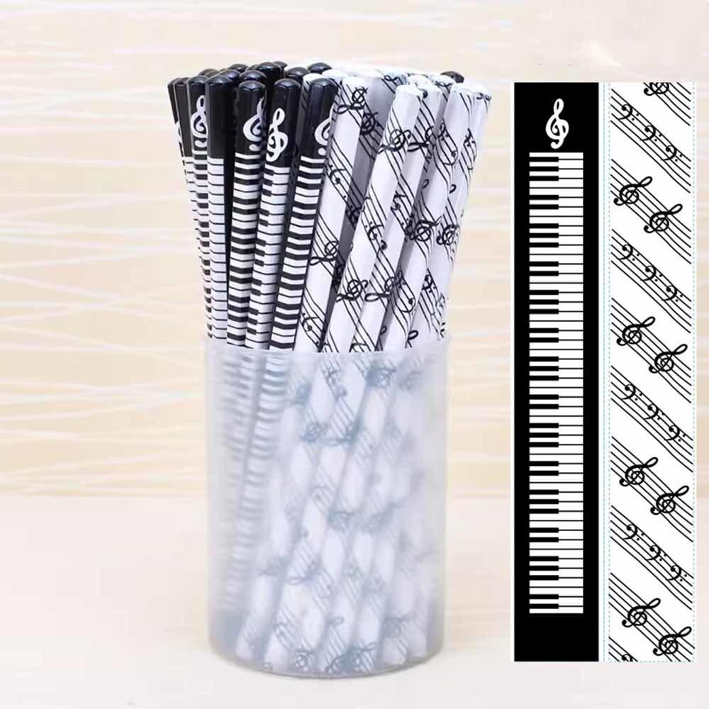 10 Stück Standard HB Musikbleistift, rund, Musik, Schreibwaren, Klavierpreis, kreativ, Kawaii, Schul- und Bürobedarf, Studentengeschenk