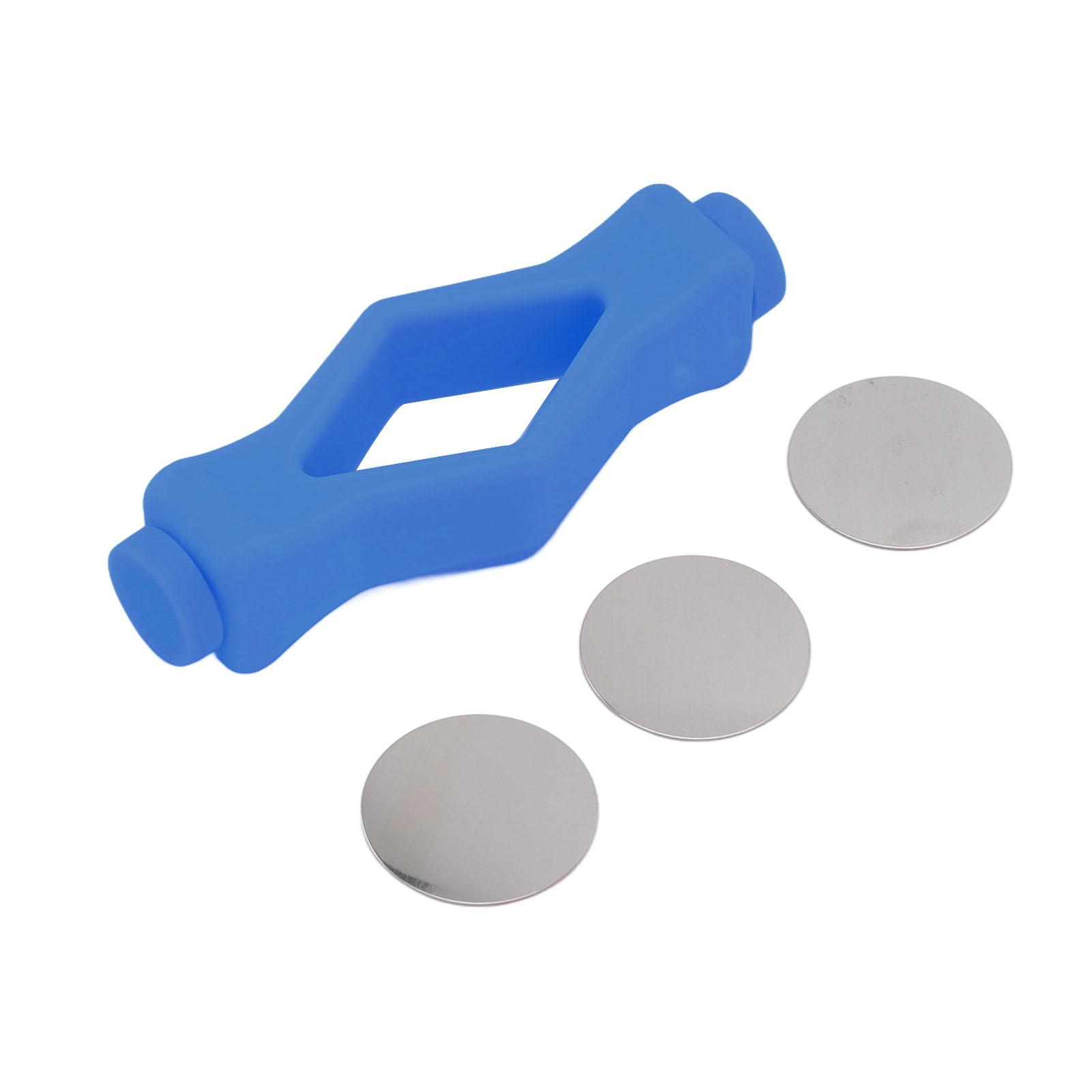 Frontlader-Türstütze für Waschmaschine, Mundform, starker Magnet, Türstopper für Waschmaschine, für Zuhause, Blau blau