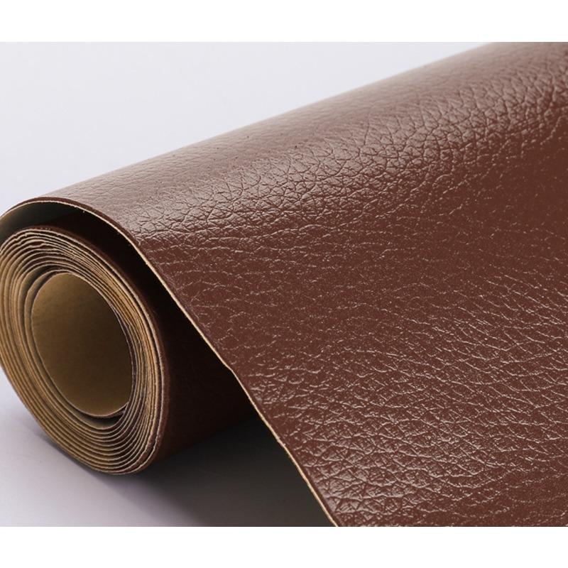 Selbstklebender Leder-Reparatur-Aufkleber für Autositz, Sofa, Zuhause, Leder-Reparatur, Farbreparatur-Patch, Leder-Zubehör 25*30cm dunkelbraune