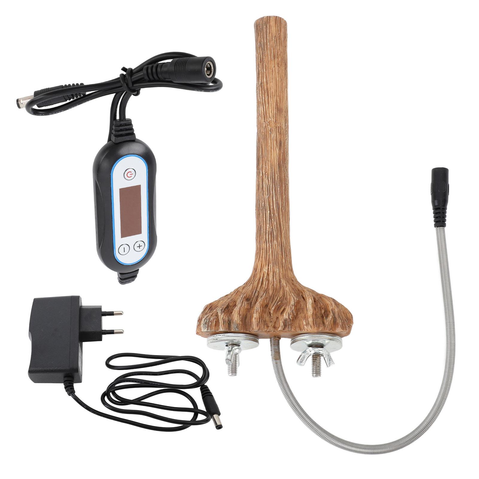 Vogelkäfig Beheizte Sitzstangen Schnelle Heizung Intelligente Temperaturregelung Harz Papagei Thermal Stand